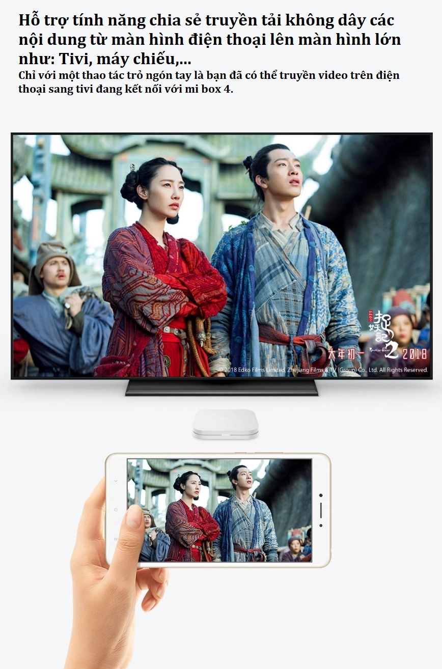 Android TV Xiaomi Mi Box 4 (4K, HDR)